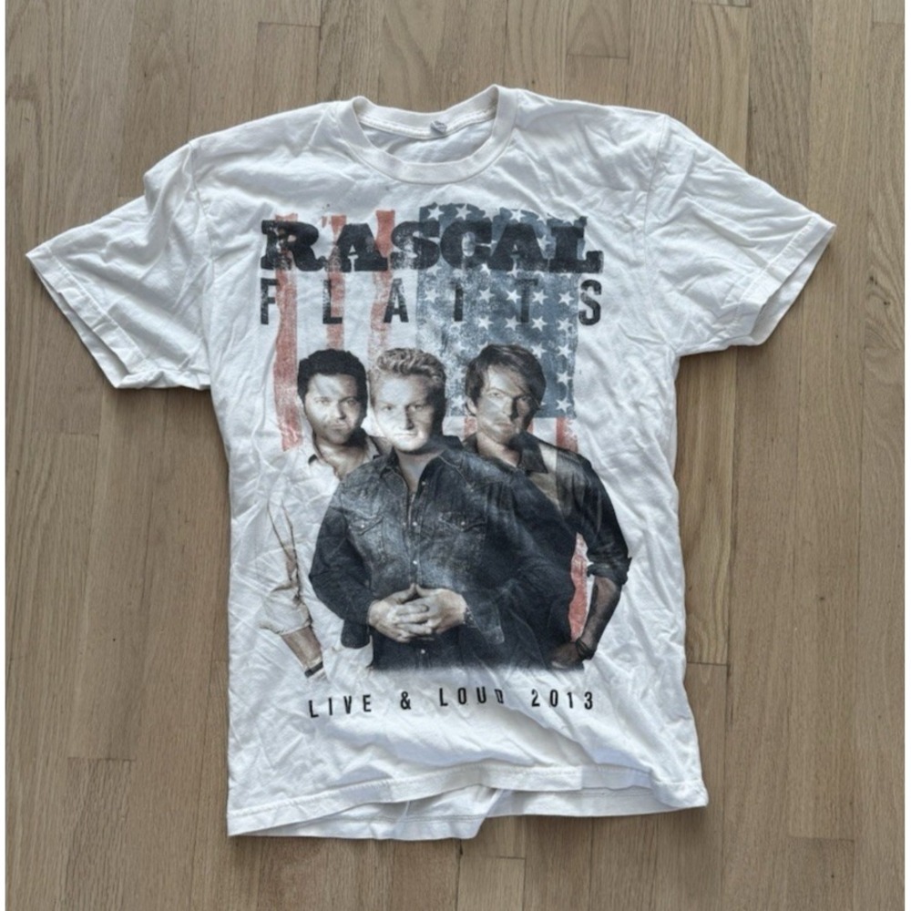 Rascal Flatts Live and Loud 2013 Tour Shirt size Small